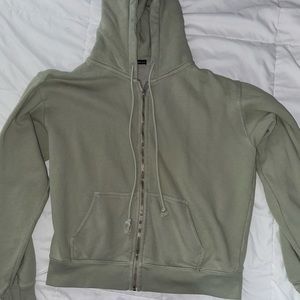 Brandy Melville zip up hoodie